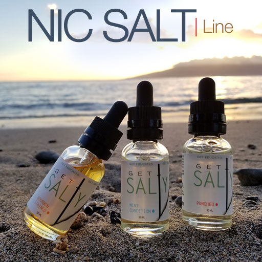 Get Salty - Salt Based Nicotine eliquid