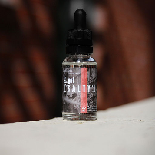 Punched nic salt eliquid by Get Salty